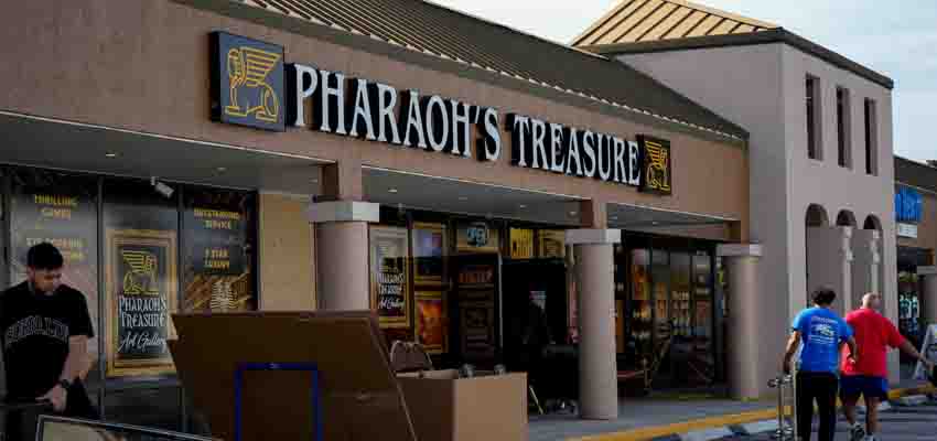 Pharaoh's Treasure in Vero Beach
