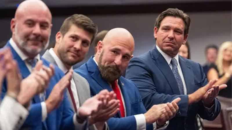 Desantis claps for new legislation